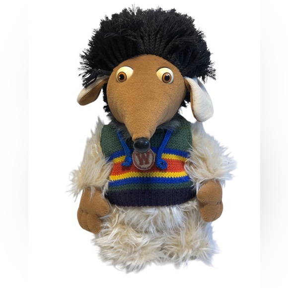 The Wombles Stepney Plush Toy 1998 Elisabeth Beresford Knitted Vest - Picture 1 of 10
